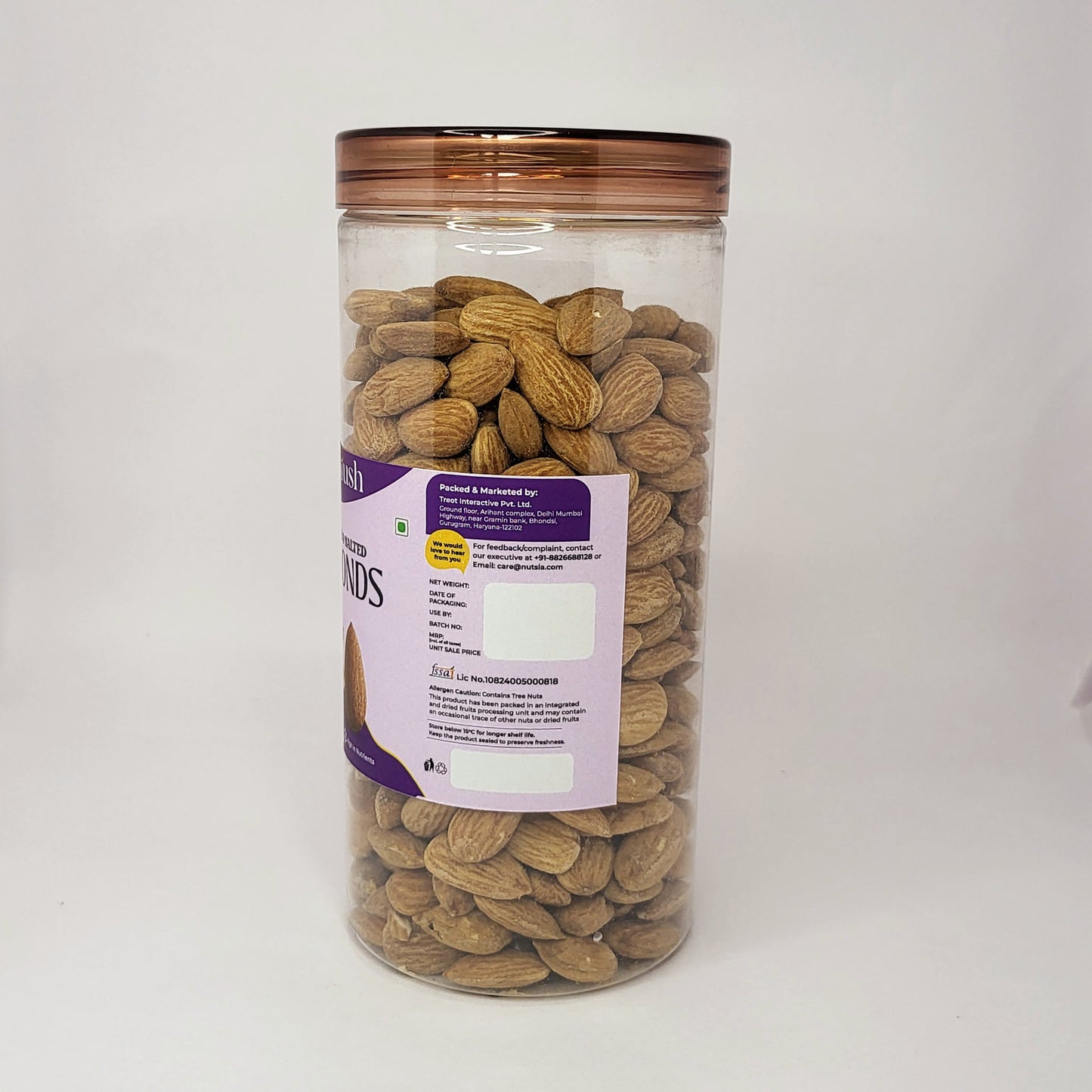Flavrush Roasted and Salted Almonds