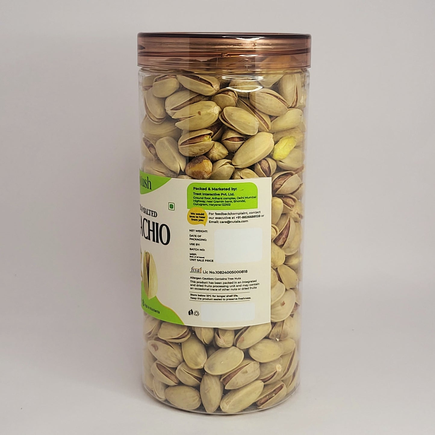 Flavrush Roasted and Salted Pistachio