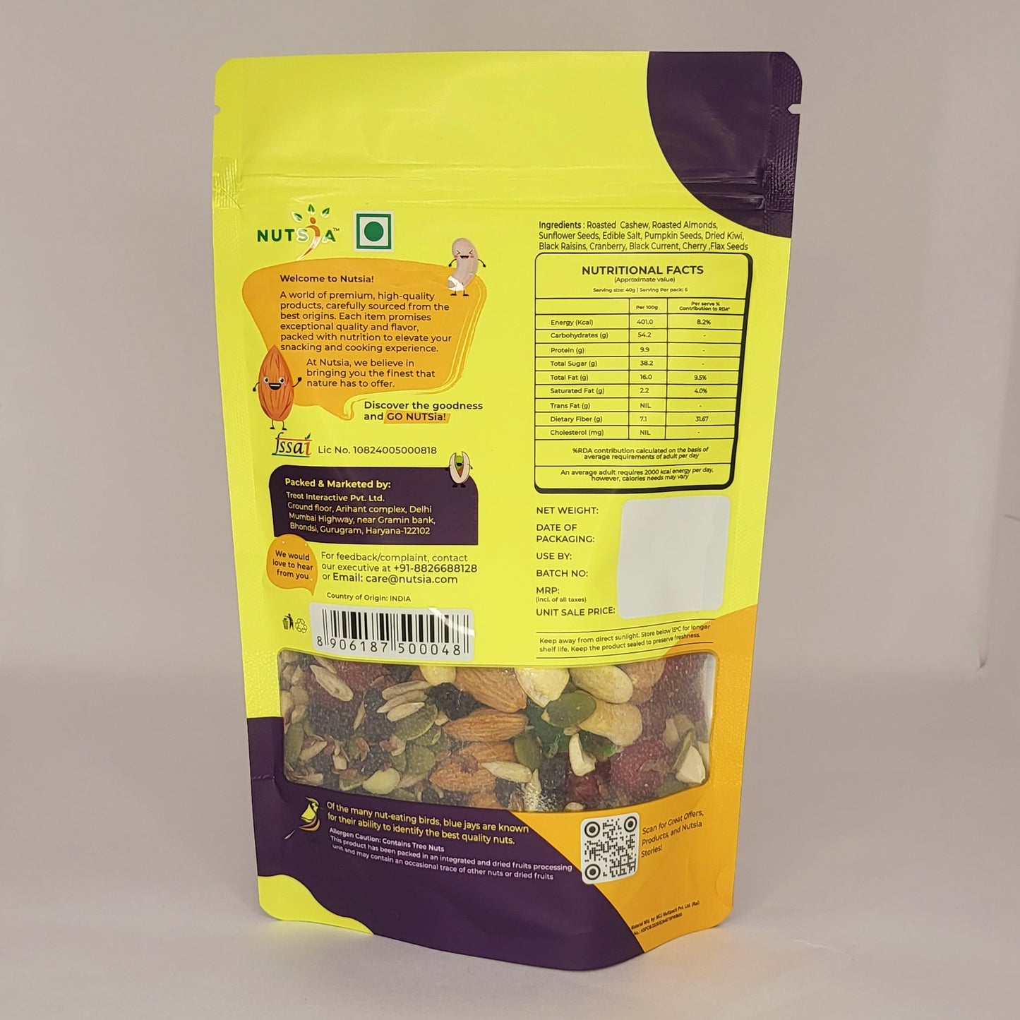 Nutsia Premium Trail Mix