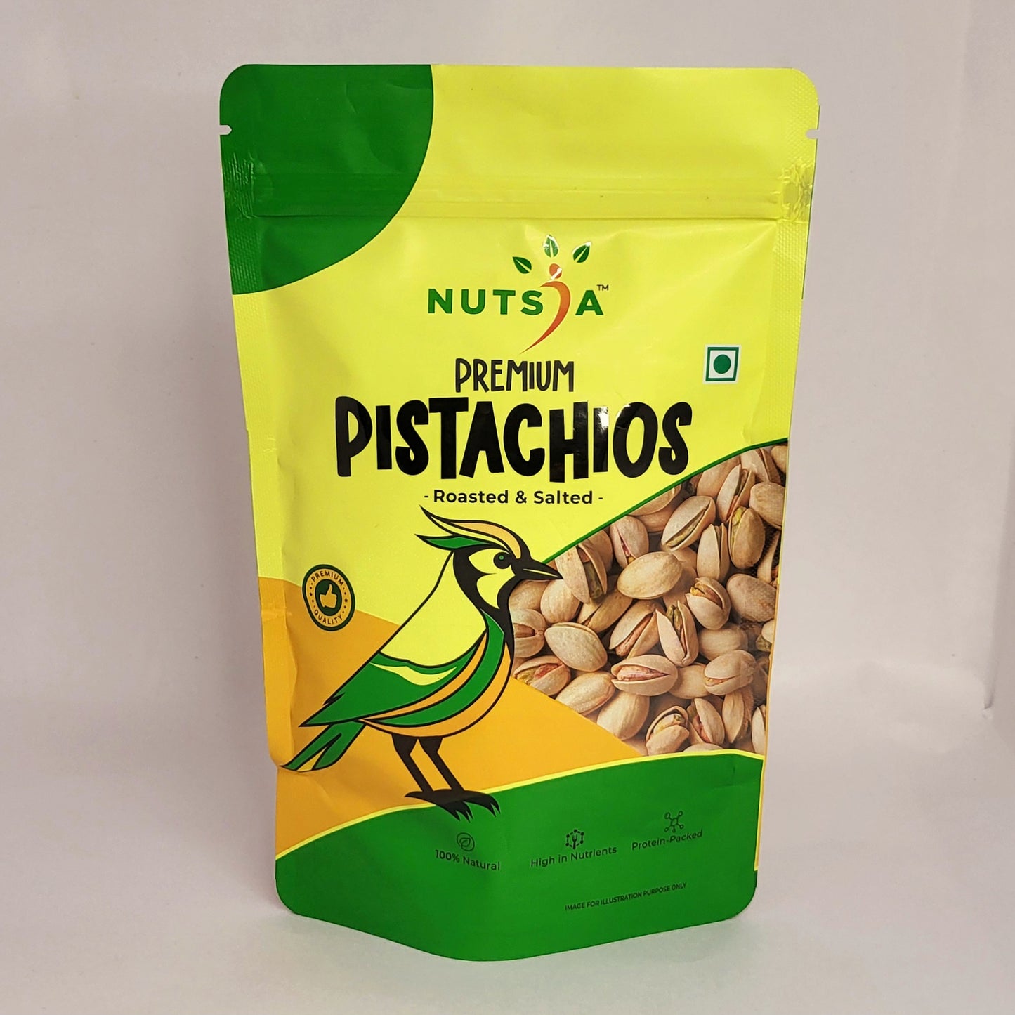 Nutsia Premium Roasted and Salted pistachio
