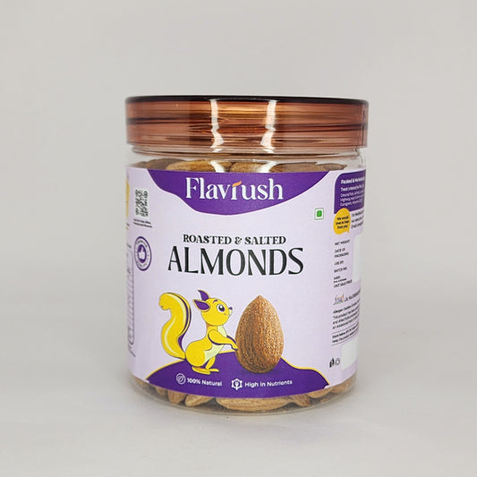 Flavrush Roasted and Salted Almonds