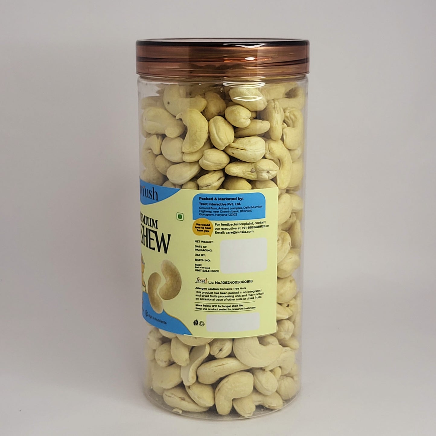 Flavrush Cashew Whole Raw W240